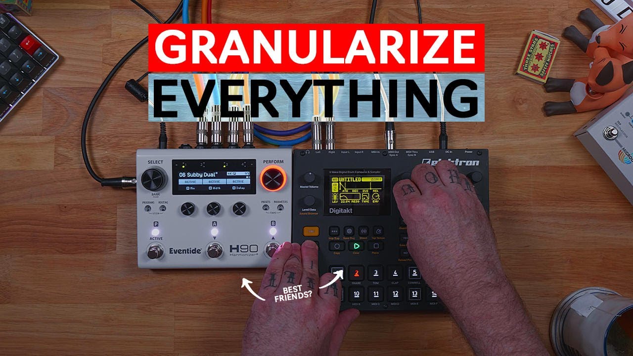 Transforming the Digitakt 1 with Granular (Eventide H90)