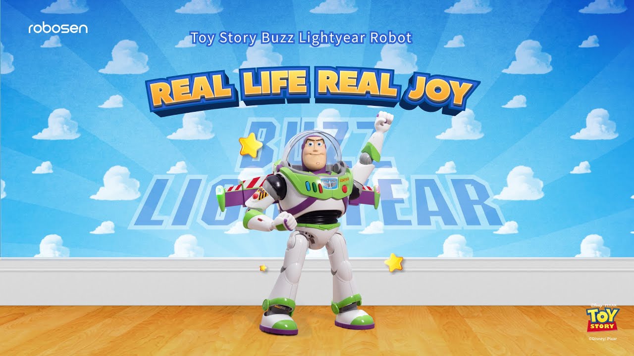 ROBOSEN バズ・ライトイヤー Buy Robosen Toy Story Buzz Lightyear Robot – Robosen US