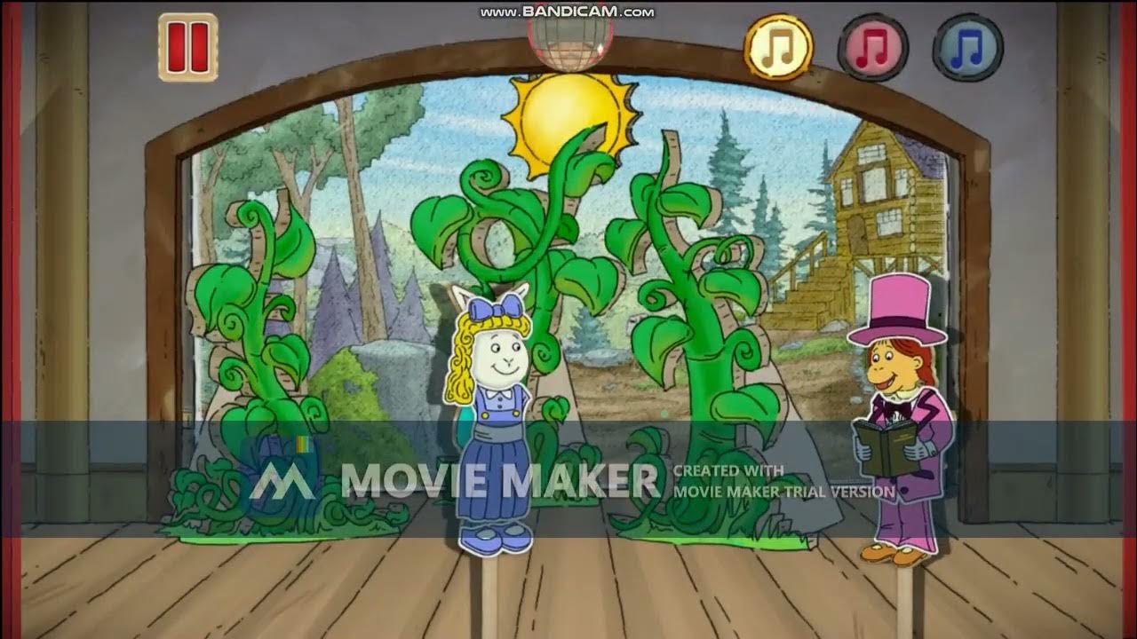 Arthur's Puppet Theater Presents Goldilocks and The Three Bears (Game