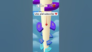 Helix Jump: Level 2864 #helixjump #gaming #mobile #shorts