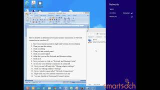 how to disable or disconnect the internet connection in windows 8