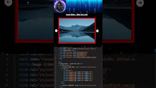 Infinite Image Slider | HTML CSS JAVASCRIPT #shorts