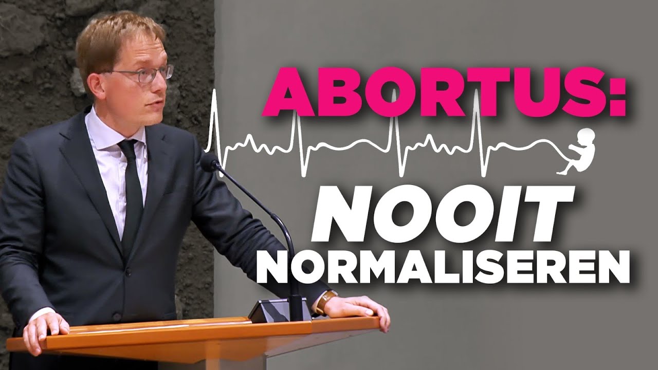 Thumbnail "Onze menselijkheid wordt langzaam ontnomen", Van Houwelingen (FVD) in abortusdebat