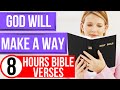 God's promises: God will make a way (Encouraging Bible verses for sleep)