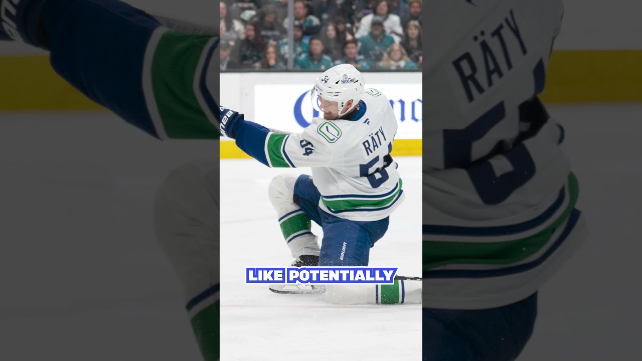 Aatu Räty could be one of the best 4C's in the NHL.