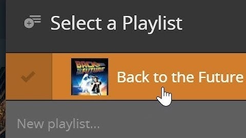 Plex Bits: Creating and Using Playlists
