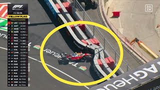 🟥 Lewis Hamilton's Ferrari car CRASHING in Spanish Grand Prix | Hamilton red flag | Spanish GP