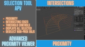 Quick Demo - Advanced proximity selection - Blender 4