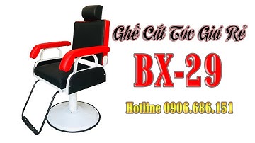Ghế Cắt Tóc Giá Rẻ Barber BX-29 - Ghế Barber Giá Rẻ