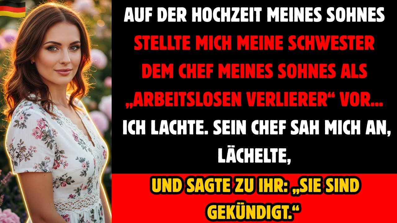 Meine Schwester nannte mich „Nichts“ vor der ganzen Familie – am nächsten Tag war sie arbeitslos