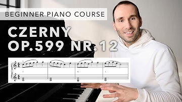 Beginner Piano Course Level 2 | 18. Czerny op.599 nr.12