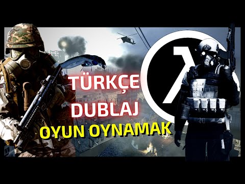 TÜRKÇE DUBLAJ OYUN OYNAMAK (HALF-LIFE 2 SMOD)