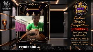 🎤 Pradeeba.A | Golden Karaoke Superstar 2026 | Online Singing Competition | Silver Lion Production