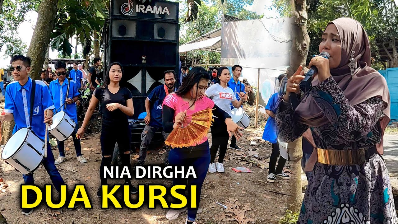 SUARA NIA DIRGHA MIRIP BUNDA RITA SUGIARTO DI LAGU DUA KURSI VERSI DANGDUT JALANAN IRAMA DOPANG