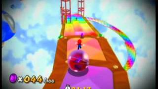 Super Mario Galaxy 2 - Purple Coins on the Rainbow Road