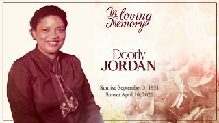 Celebrating the Life of Doorly Jordan
