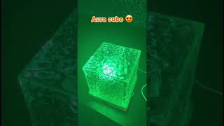 Aura cube lamp, link to bio #amazonfinds #amazonlight #nightlamp #nightlight #lightbulb #cheerlights