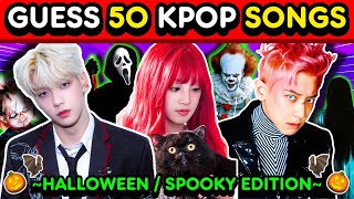 Guess 50 Kpop Songs Halloween Spooky Edition Kpop Quiz