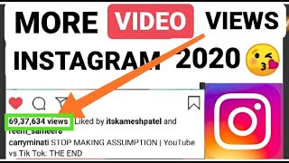 How to increase instagram video views | Instagram videos views 2020 | without login Instagram 2020