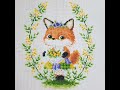 #crossstitch #십자수 #sodastitch #cross_stitch #여우 #Fox #shorts
