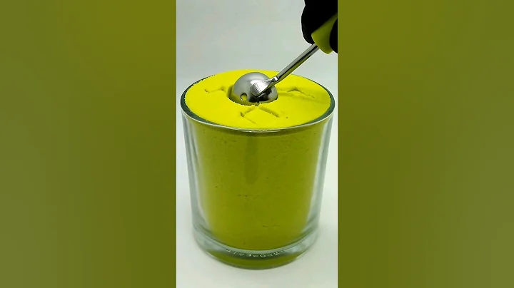 Very Satisfying Reverse Drop and Squish Kinetic Sand #satisfying #relaxing #asmr #shorts