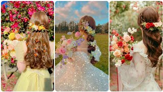 رمزيات بنات مع ورود 🌸🌼صور2022بنات صور بنات حاملات ورد 😍رمزيات كياته #لايك_واشتراك_يَٰع̷ٰمُِريَ screenshot 5