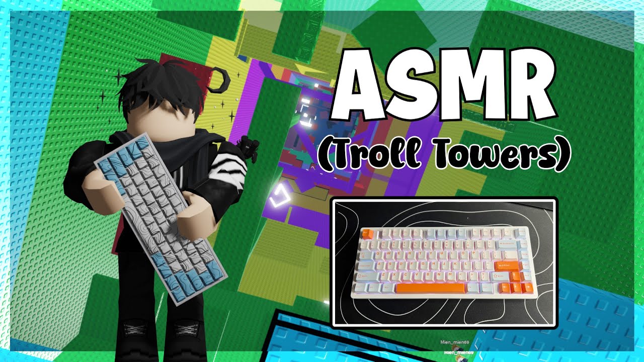 Troll Towers but it's CREAMY Keyboard ASMR + Aula M75 Unboxing!