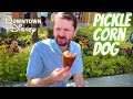 I Tried Disney's Pickle Corn Dog So You Don't Have To