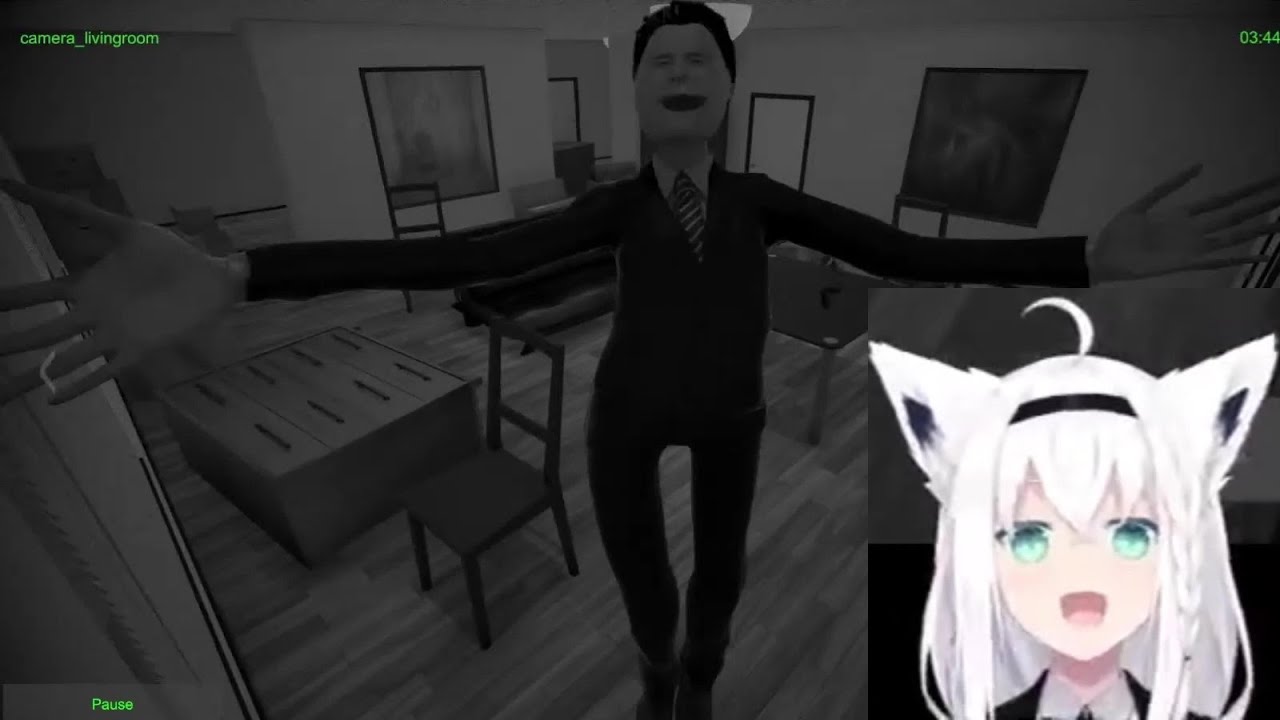 Fubuki encounters the biggest jumpscare in I'm on Observation Duty  [Hololive/Eng Sub]