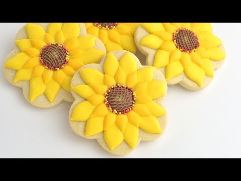 SUNFLOWER COOKIES by HANIELA'S