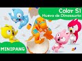 Aprende los colores con MINIPANG | Color S1 | 🦕Huevo de Dinosaurio | MINIPANG TV 3D Play