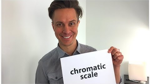 Music Theory: CHROMATIC SCALE
