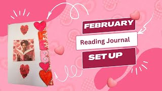 February Reading Journal 📚 setup