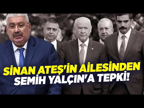 Sinan Ateş'in Ailesinden Semih Yalçın'a Tepki! | KRT Haber