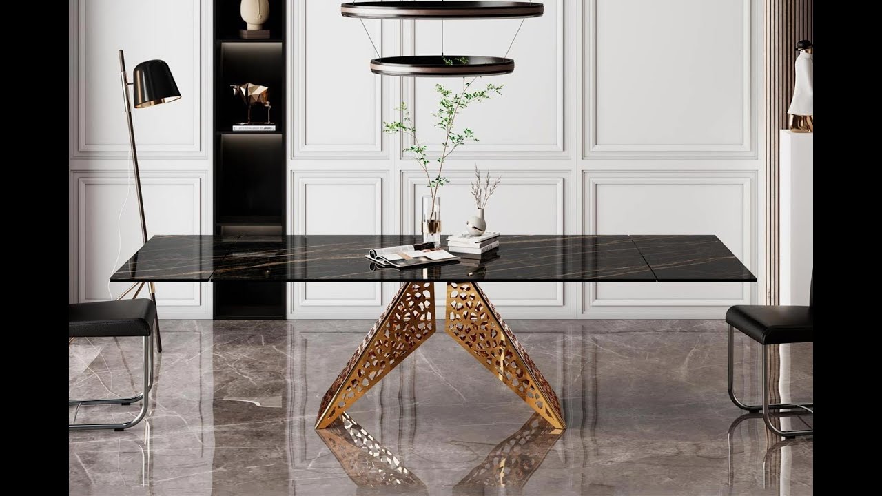 Tables en Céramique et Verre : Design Italien Contemporain & Élégance Intemporelle