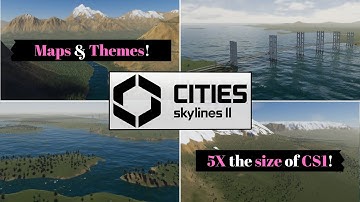 Cities Skylines 2 | CONSOLE player REACTION | Maps and Themes - Feature HIGHLIGHTS