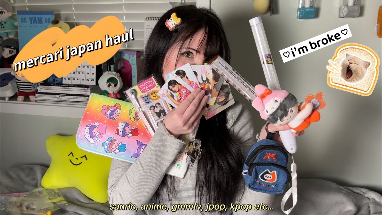 The Most Random and Diverse Mercari Japan Haul 😂 (Sanrio, Anime, GMMTV, Jpop, Kpop etc...)