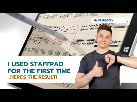 StaffPad Rewiew - My 1st original composition using StaffPad [ W score ]