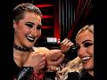 Liv Morgan and Rhea Ripley Then 😍 and Now 🥺 Edit #wwe#rhearipkey#livmorgan#shorts#edit#thenvsnow