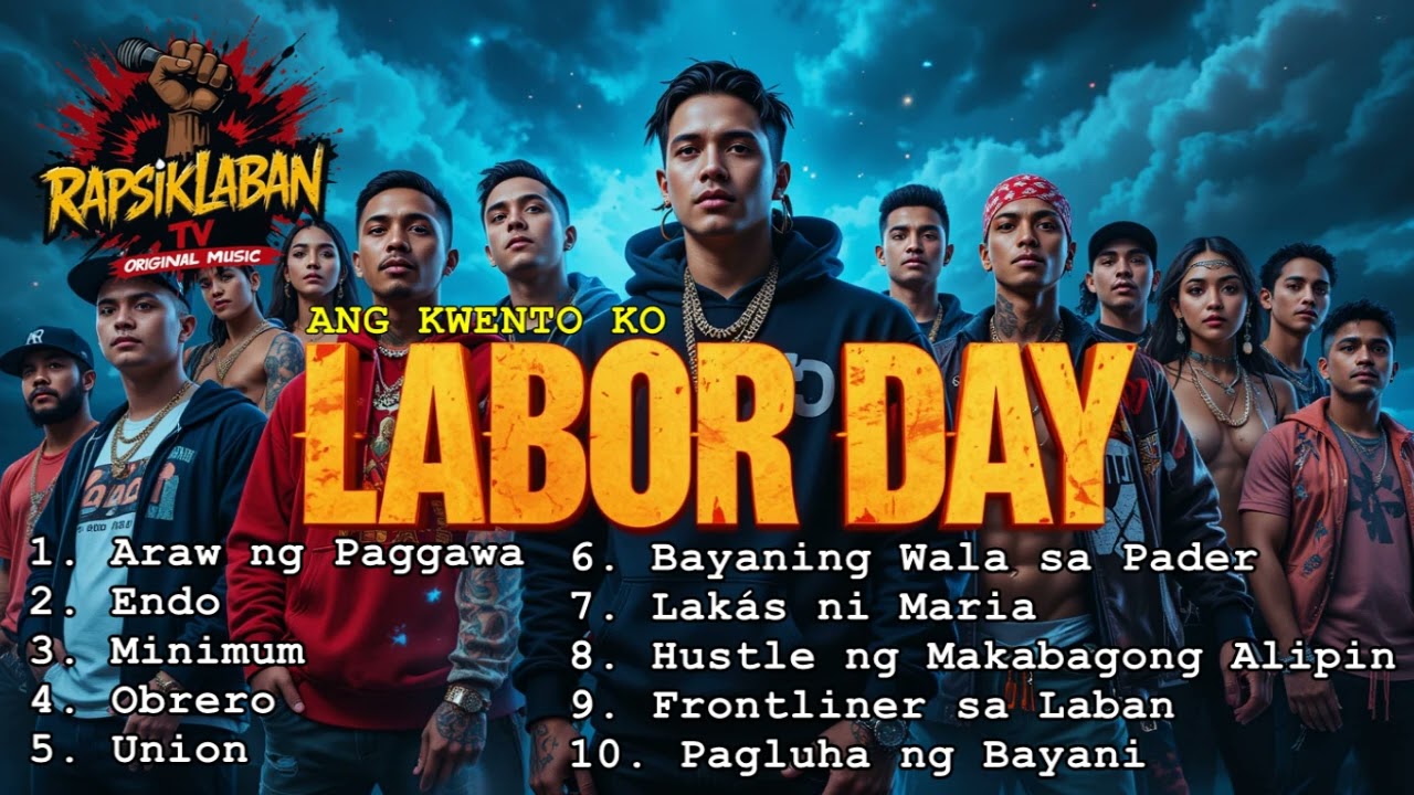 Ang Kwento Ko: Labor Day feat. RapsikLaban TV  Official Music Album | New Album | Rap Para Sa Masa
