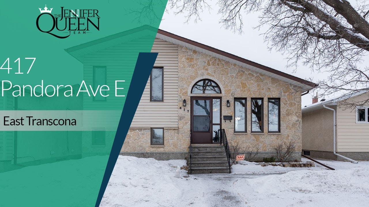 417 Pandora Avenue Jennifer Queen Winnipeg Realtor with RE/MAX
