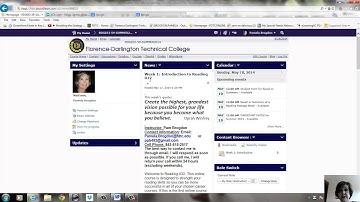 Navigating Desire2Learn (D2L)