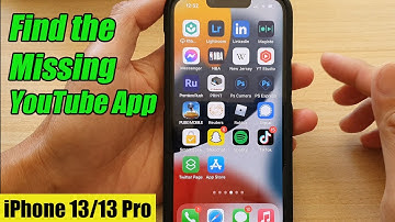 iPhone 13/13 Pro: How to Find the Missing YouTube App