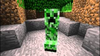 Creeper Explosion - Minecraft Slow Motion