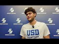 USD MBB Postgame Media vs. USC | 12/9/25