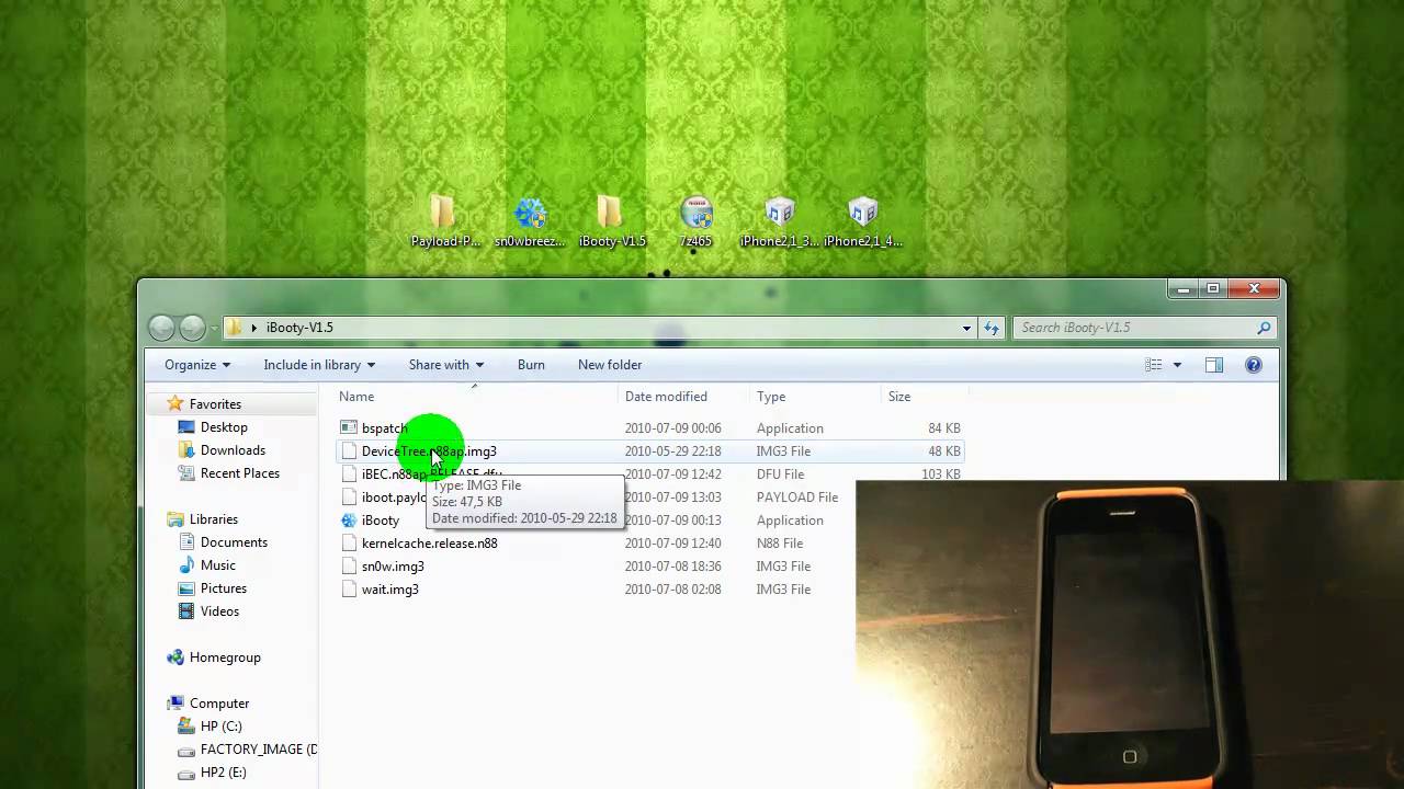 Jailbreak Firmware 4.0 iPod Touch 2G (MC)/3G et iPhone 3Gs (New BootRom