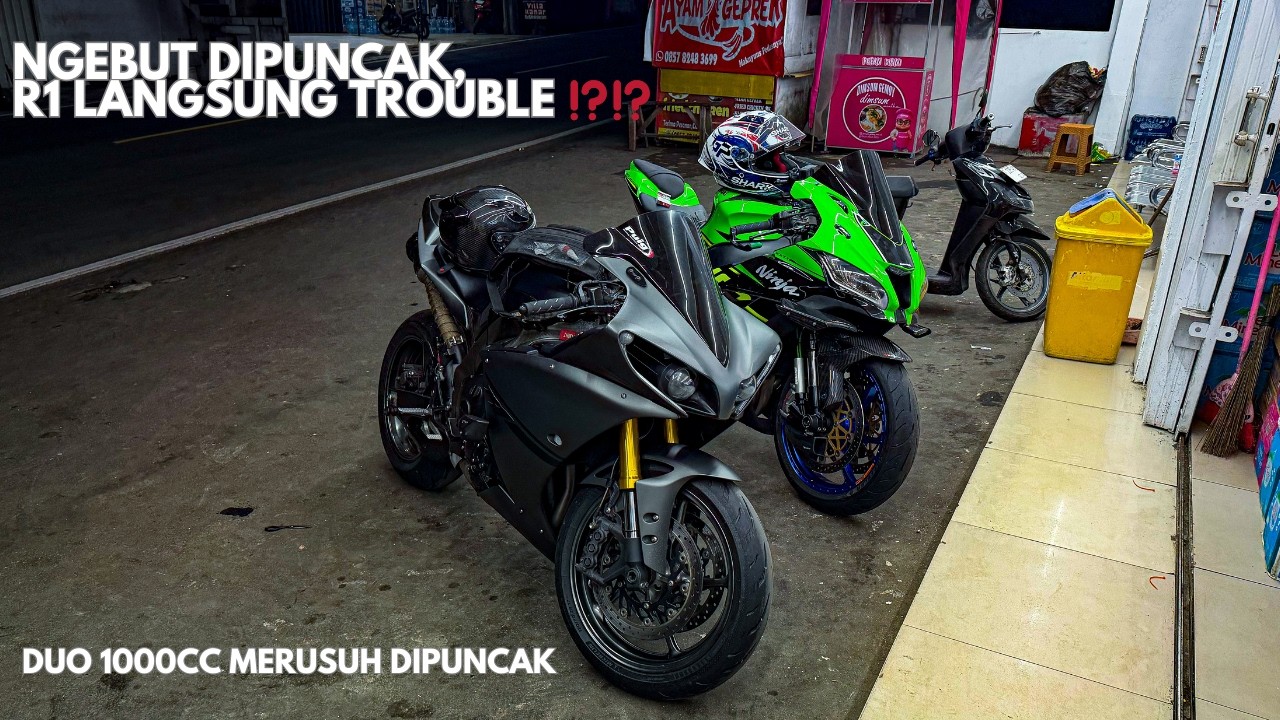 BAD DAY KE PUNCAK MALAH GINI... | ZX10R