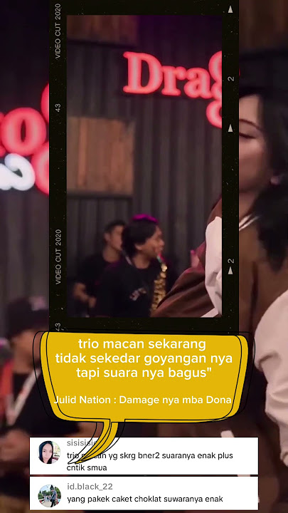 TRIO MACAN feat Gilga - ALOLOLO SAYANG” KONSER BERASA SENAM #triomacan #gilgasahid #konser #shorts