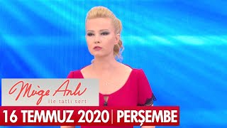 Müge Anlı Ile Tatlı Sert 16 Temmuz 2020 - Tek Parça