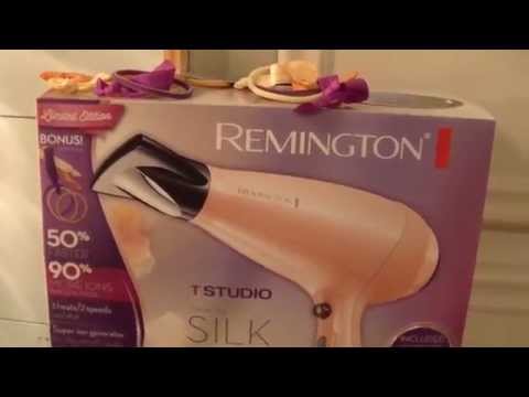 Video Remington T Studio Hair Dryer Silk Ceramic